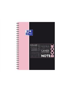 Cahier oxford smart spirale 4 trous 230x297mm 160 pages optik paper 5x5 coloris intense assortis lot 20. 2