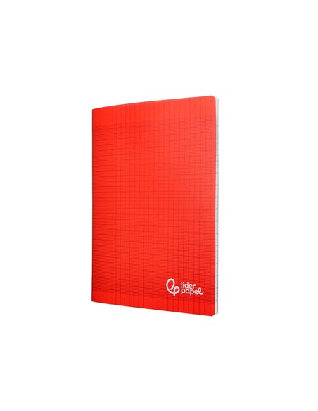 Cahier piqure liderpapel couverture pp 210x297mm 96p seyes coloris assortis lot 10 unites.