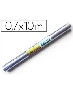 Couvre-livres elba pvc 8/100e sans phtalates rouleau 0.7x10m incolore.
