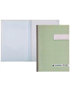 Manifold autocopiant exacompta a4 210x297mm quadrillé 5x5 foliotage 50 duplis.