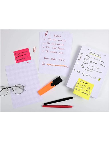 Fiche bristol exacompta quadrillee 5x5 non perforee 75x125mm coloris blanc etui 100 unites.