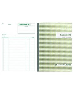 Manifold autocopiant exacompta livraisons a4 210x297mm foliotage 50 duplis.