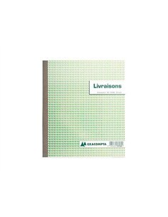 Manifold autocopiant exacompta livraisons 180x210mm foliotage 50 duplis. 2