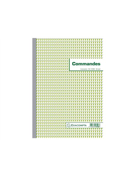 Manifold autocopiant exacompta commandes a4 210x297mm foliotage 50 duplis.