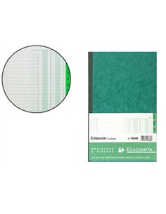 Manifold exacompta piqué 195x320mm 80 pages échéancier.