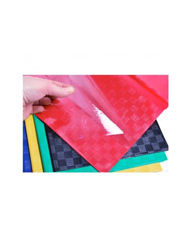 Protege-cahier clairefontaine 17x22cm plastique 22/100e 2 rabats coloris vert.