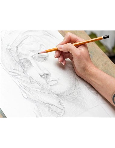 Bloc dessin grain clairefontaine a5 encoll blanc 14,8cmx21cm 180gr 30f.