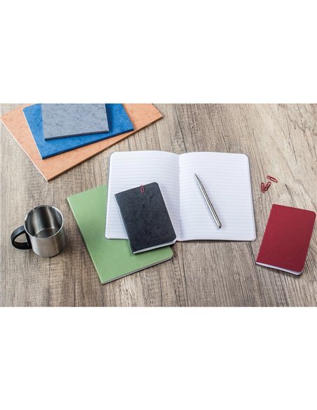 Carnet pique clairefontaine 90x140mm 96 pages reglure lignee coloris tabac set 2 unites.
