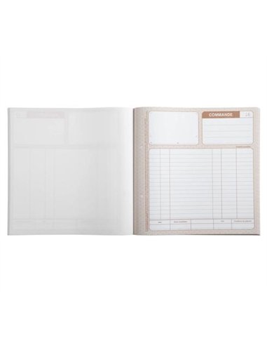 Manifold autocopiant exacompta commandes 3 exemplaires 210x210mm 50 triplis.