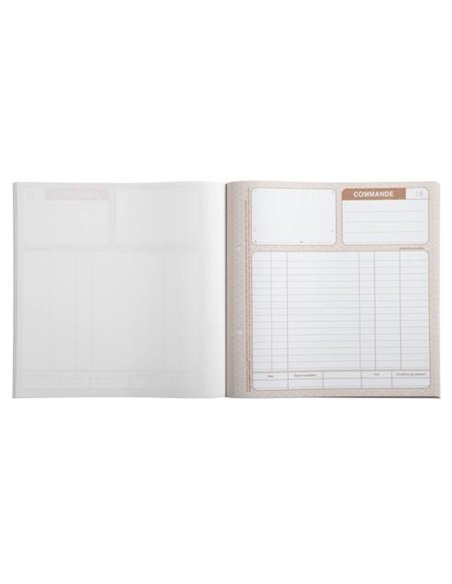 Manifold autocopiant exacompta commandes 3 exemplaires 210x210mm 50 triplis.