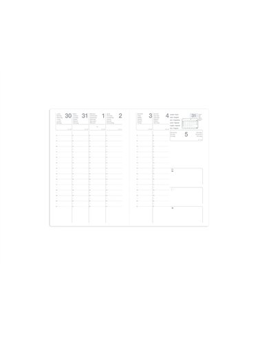 Agenda quovadis calliope ml alpha 18-19 coloris noir 160x240mm.