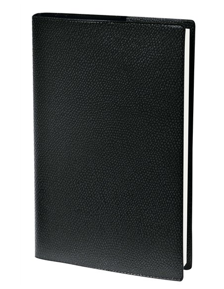 Agenda quo vadis impala président spirale 210x270mm 1 semaine 2 pages coloris noir.
