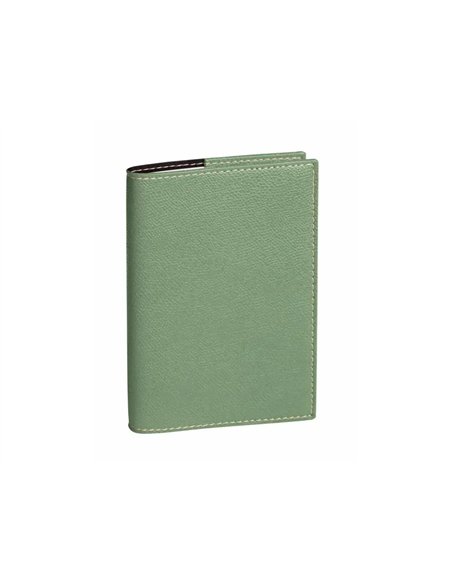 Agenda quo vadis le professeur club 210x270 mm 2 semaines sur 2 pages 12 mois vert sauge.