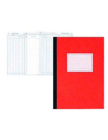 Registre comptable piqué elve 13 colonnes/page 25f 320x250mm.