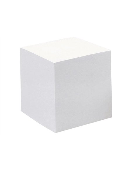 Bloc cube quo vadis papier encollé 90x90mm 700f 80g coloris blanc 050.