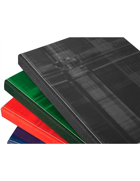 Cahier broché clairefontaine papier vélin velouté couverture souple pelliculée a4 21x29,7cm 192 pages 90g 5x5mm.