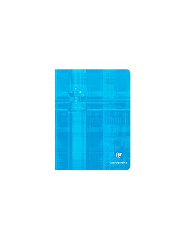 Cahier piqué clairefontaine papier vélin velouté couverture pelliculée a5+ 17x22cm 144 pages 90g séyès.