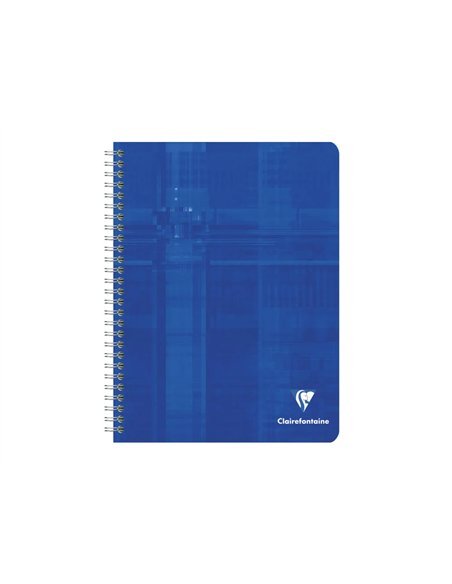 Cahier clairefontaine papier vélin velouté couverture pelliculée reliure intégrale a5+ 17x22cm 100 pages 90g séyès.