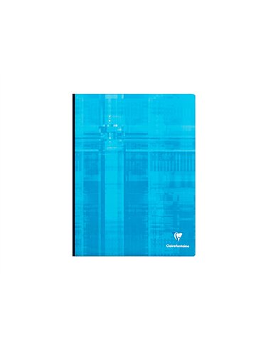 Cahier broche clairefontaine couverture carte pelliculee 24x32cm 192 pages 90g seyes.