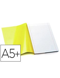 Protège-cahier riplast avec rabat bande adhésive a5+ 170x220mm paquet 20 unités.