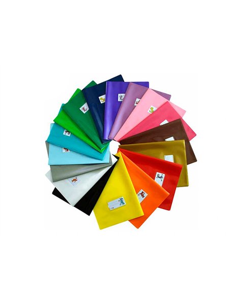 Protege-cahier colorosa pvc 300mic cm. 21x30 violet.