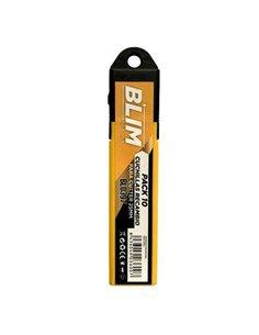 Lot de 10 lames de rechange Blim pour cutters de 25 mm