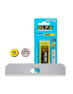 Lot de 10 lames de rechange Olfa pour cutters Olfa SK-7 - Acier inoxydable