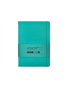 Carnet a5 antartik notes lignecouverture rigide fermeture elastique 100 pages 80gr coloris vert menthe. 2