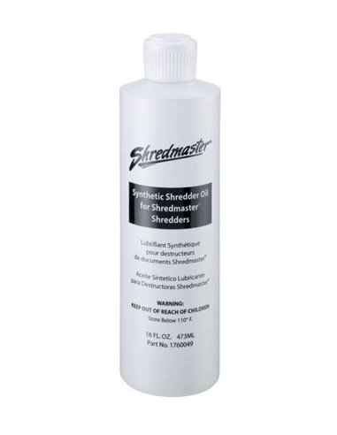 Huile recommandée Rexel pour destructeurs de documents 473 ml - Ininflammable - Facile à appliquer