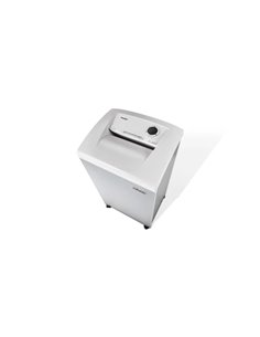 Destructeur de documents manuel Dahle 306 Team P-3, coupe particules, jusqu'à 20 feuilles, bac de 100 litres, roulettes pivotant