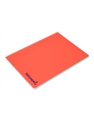 Cahier spirale liderpapel a4 micro wonder 240 pages 90g 5x5mm 4 trous 5 bandes coloris assortis.