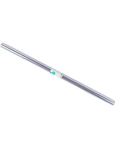 Couvre-livres liderpapel plastique transparent résistant 7/100e rouleau 0.45x2m.