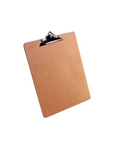 Porte-bloc q-connect carton extra rigide a3 pince métallique.