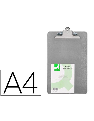 Porte-bloc q-connect metal a4.