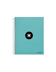Cahier spirale antartik a4 100g couverture rembordee seyes sans bandes 4 trous coloris menthe. 2