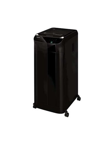 Destructeur de documents automatique Fellowes AutoMax 550C, coupe particules P4, alimentation automatique 500 feuilles, alimenta