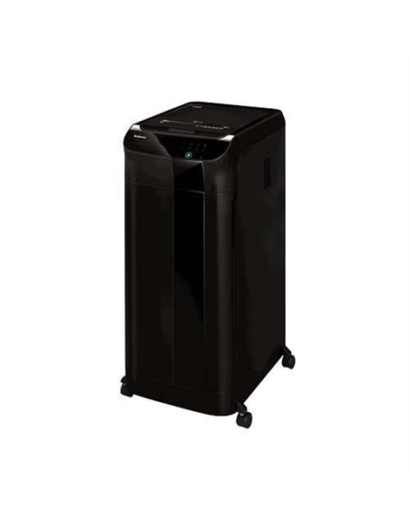 Destructeur de documents automatique Fellowes AutoMax 550C, coupe particules P4, alimentation automatique 500 feuilles, alimenta