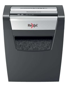 Destructeur de documents Rexel Momentum x312 23 L - Coupe confettis 5 x 42 mm - Autonomie 6 min - Noir/Argent