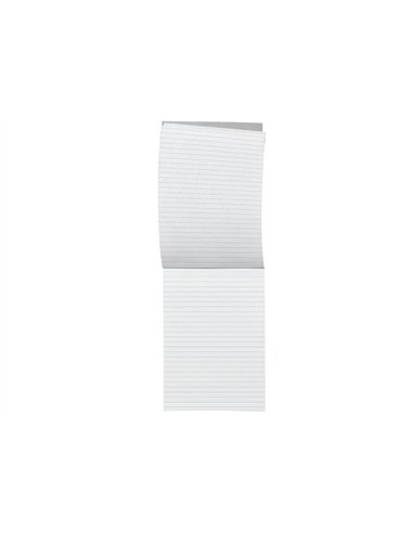 Bloc notes liderpapel perforé ligné a5 210x148mm paysage couverture carton imprimé 250g/m2 80f 60g/m2.