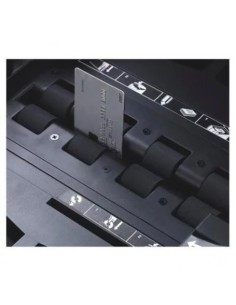 Kit Rexel de 4 rouleaux + 2 axes pour anciens modèles 500X à 750X