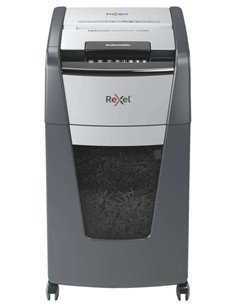 Destructeur automatique Rexel Optimum Autofeed 225M P-5 Micro-Cut - 225 feuilles à alimentation automatique et 8 feuilles à alim