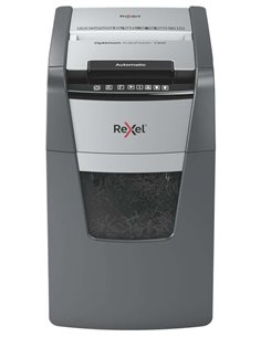 Destructeur automatique de documents Rexel Optimum AutoFeed 130X P-4 à coupe particules - 130 feuilles à alimentation automatiqu