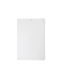 Porte-bloc maul go a4 plastique recycle porte-stylo integre dans pince coloris blanc.