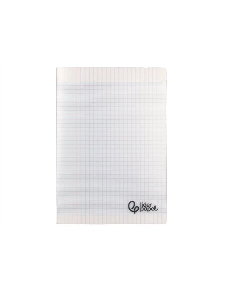 Cahier piqure liderpapel couverture pp 210x297mm 96p seyes incolore.