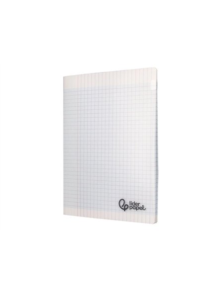 Cahier piqure liderpapel couverture pp 210x297mm 96p seyes incolore.