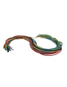 Lacet coton o'color 70cm diametre 2mm lacage ou tissage 5 coloris assortis lot 25 unites.