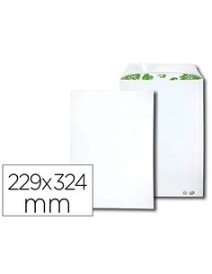 Pochette gpv extra blanche recyclée 90g c4 229x324mm boîte 250 unités.