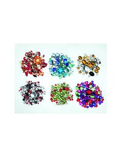 Pierres decoratives folia a coller theme noel sachet de 800 unites. 2