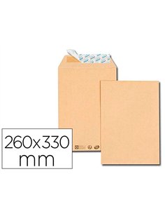 Pochette gpv kraft 120g 260x330mm h boîte 250 unités.
