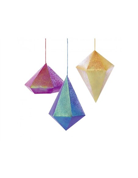 Pochette papier irise folia 23x33 cm 75g 10 coloris assortis.